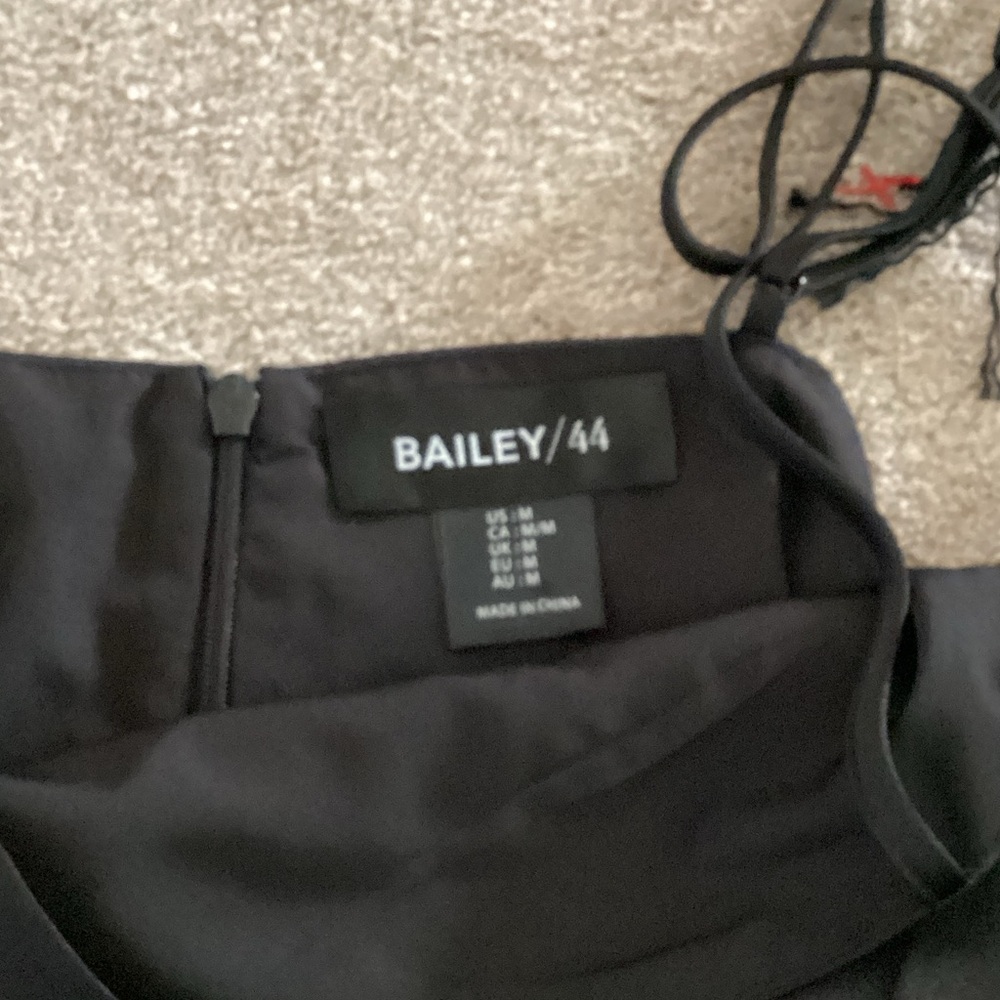 Bailey 44 Elegant Black Fringe Camisole - Picture 3 of 6